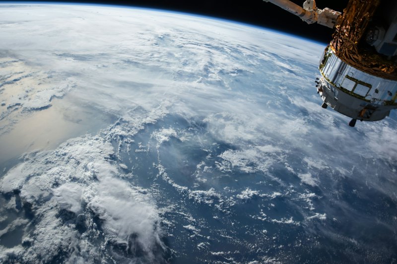 Satélite en órbita